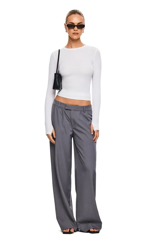 THE DOVE WHITE LONG-SLEEVE TOP made by Nakedvice