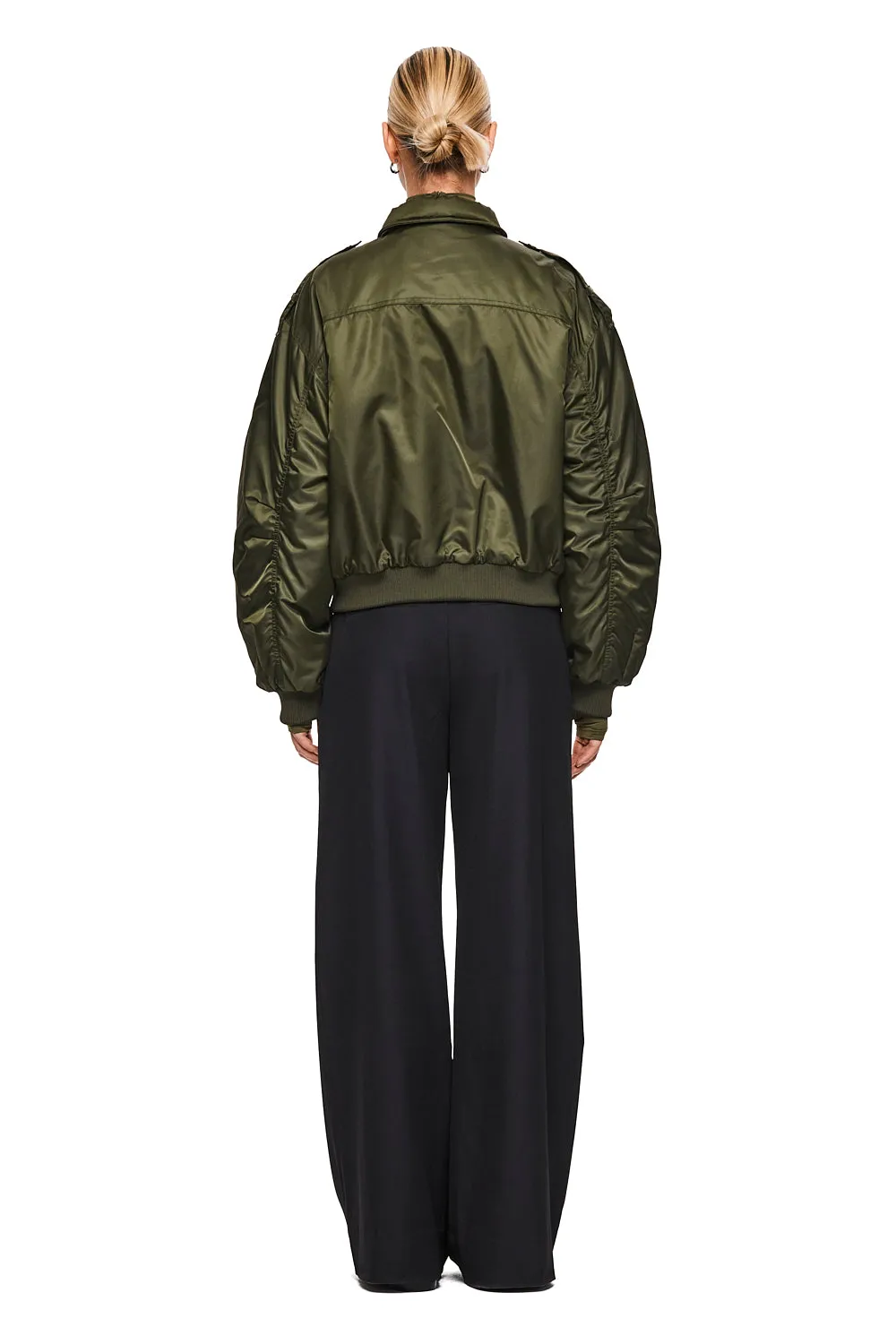 THE TEX KHAKI BOMBER JACKET sold by Nakedvice product image thumbnail 5