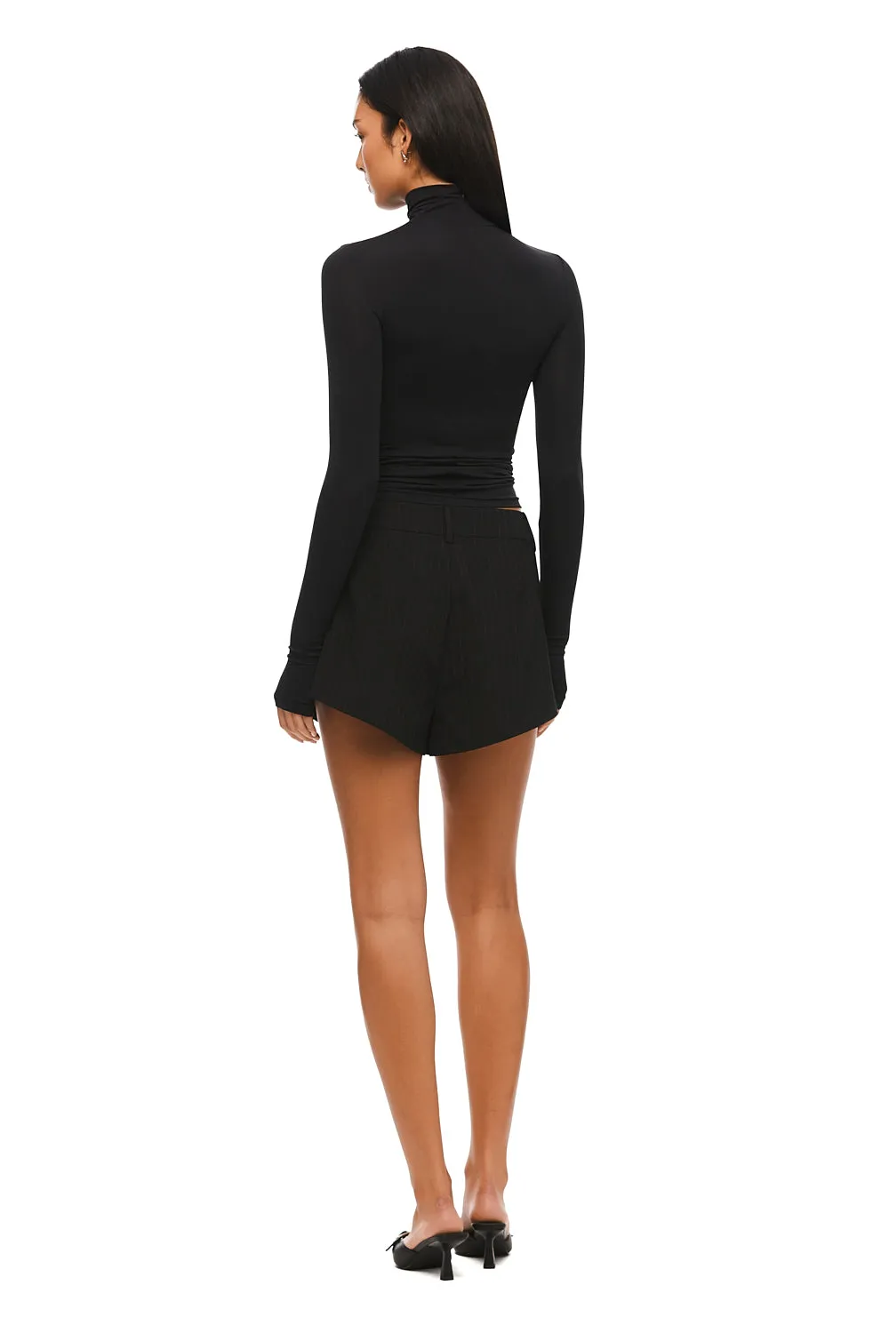 THE ALTO BLACK PINSTRIPE SHORT sold by Nakedvice product image thumbnail 4