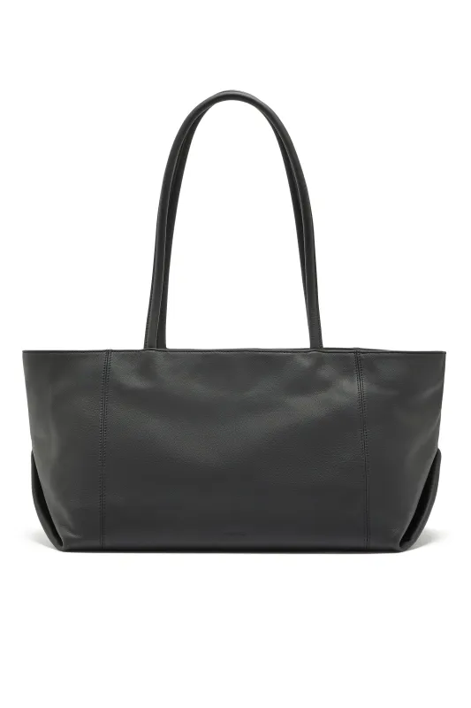 THE TATUM BLACK TOTE made by Nakedvice