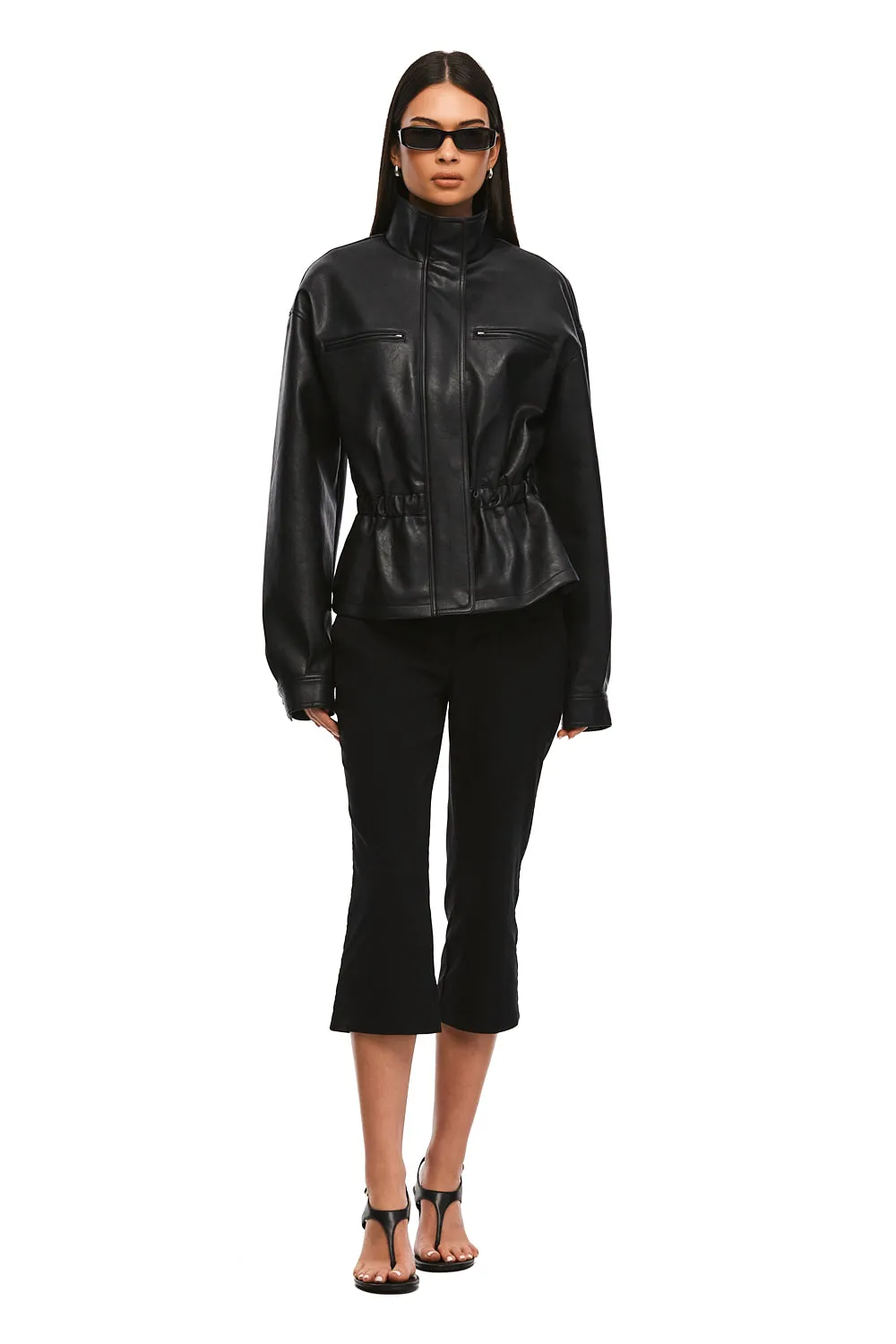 THE ZALI BLACK CAPRI PANT sold by Nakedvice product image thumbnail 3