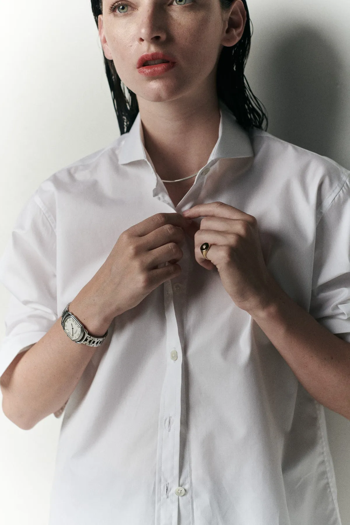 ELEGANT WHITE SHIRT sold by Chava Studio