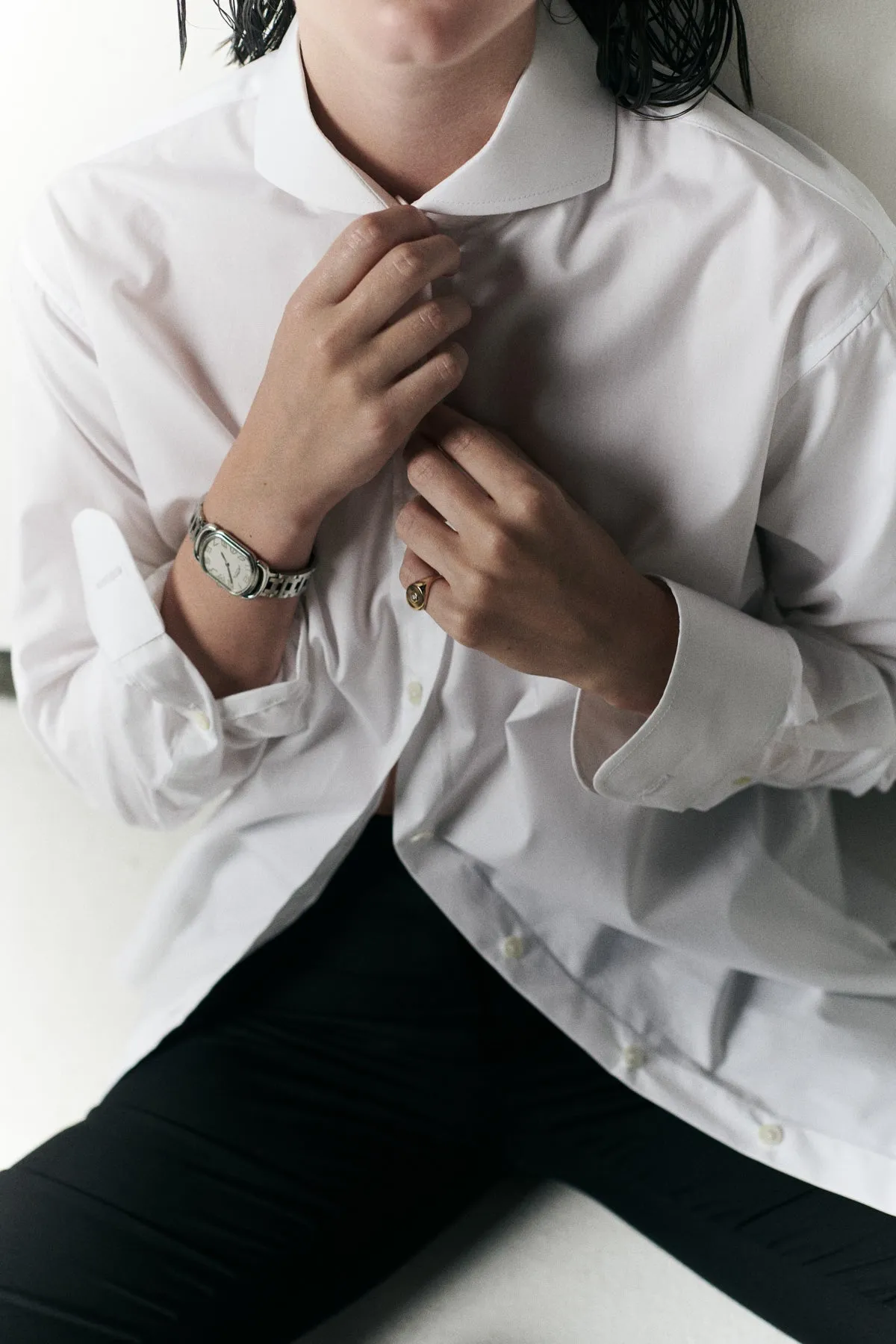 ELEGANT WHITE SHIRT sold by Chava Studio product image thumbnail 2