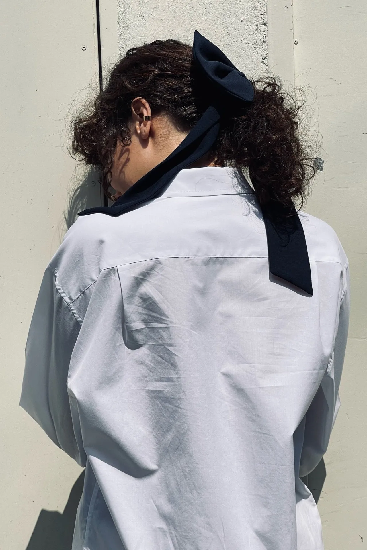 BOW HAIR CLIP IN VINTAGE VISCOSE sold by Chava Studio product image thumbnail 2