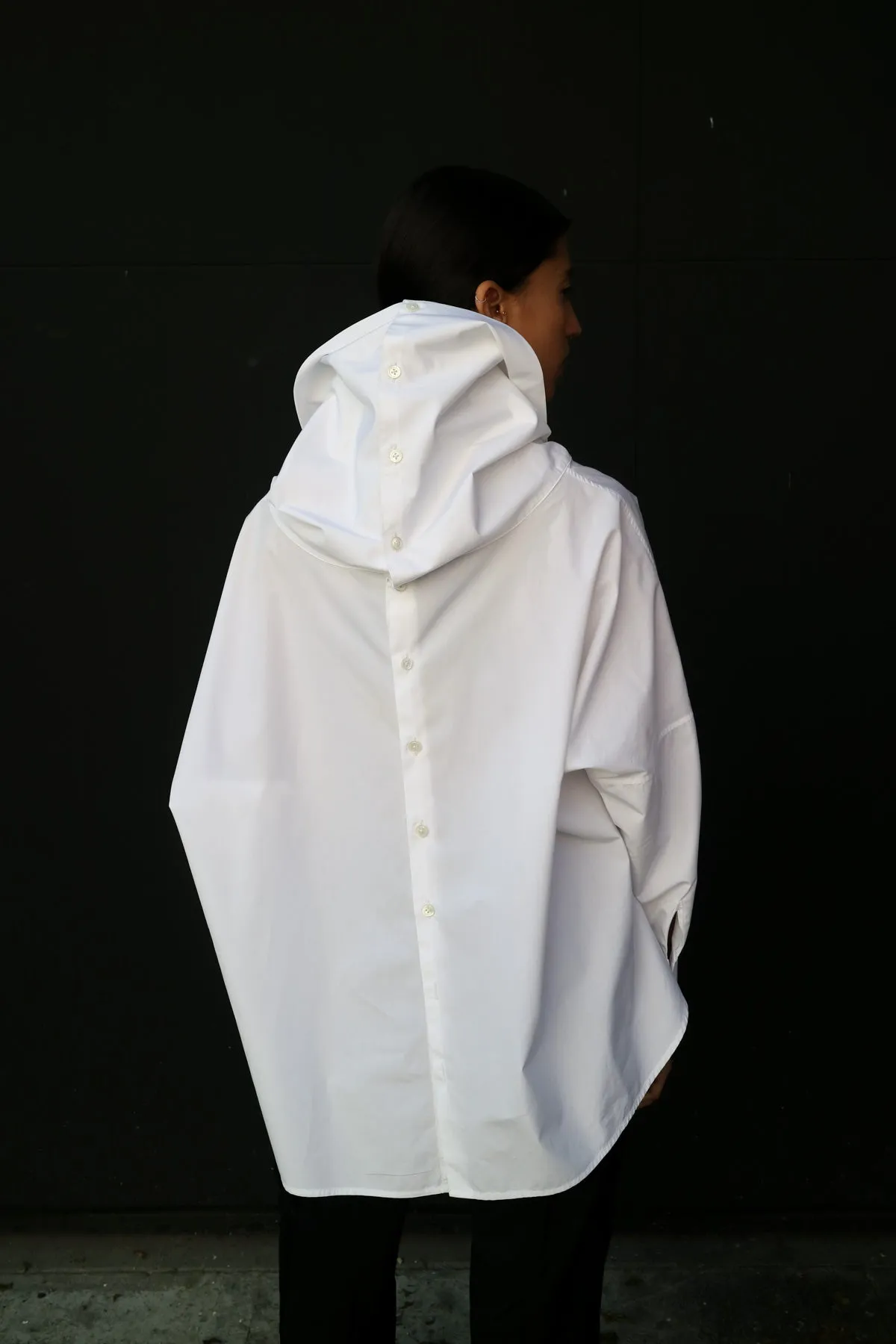 MONI FUNNELNECK REVERSIBLE SHIRT sold by Chava Studio product image thumbnail 5