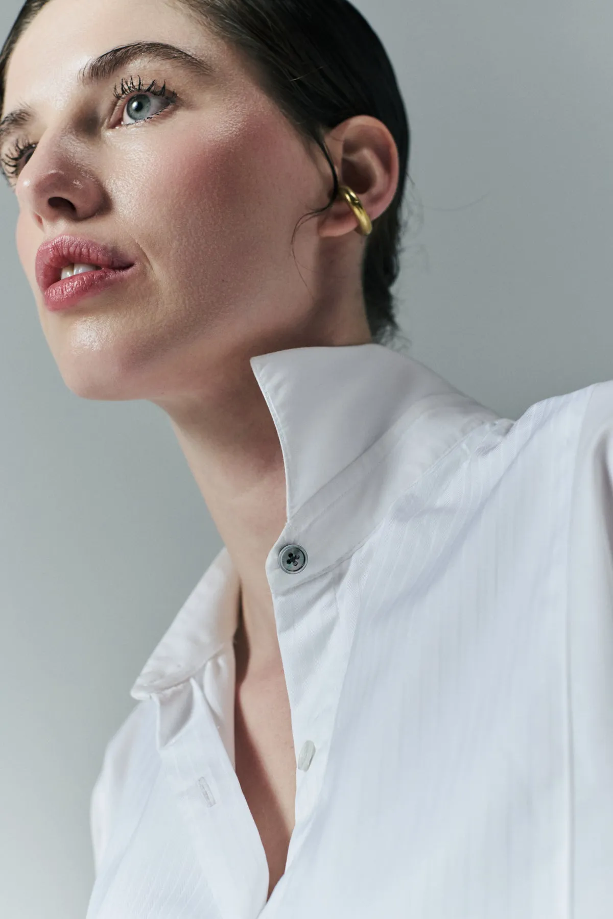 TUXEDO SHIRTDRESS sold by Chava Studio product image thumbnail 4