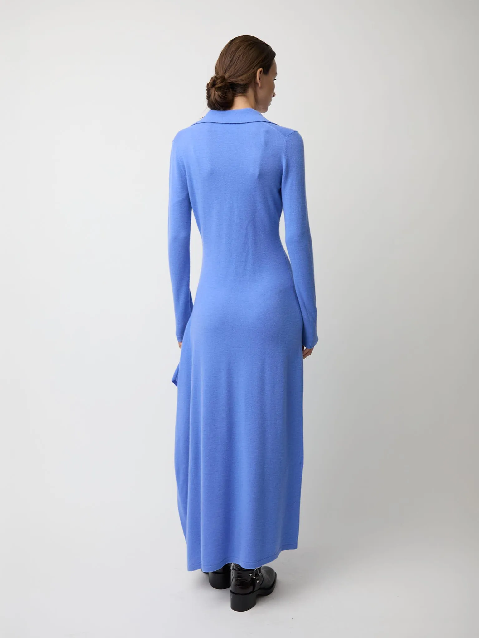 The Minerva cashmere wool blend dress sold by Aknvas product image thumbnail 3