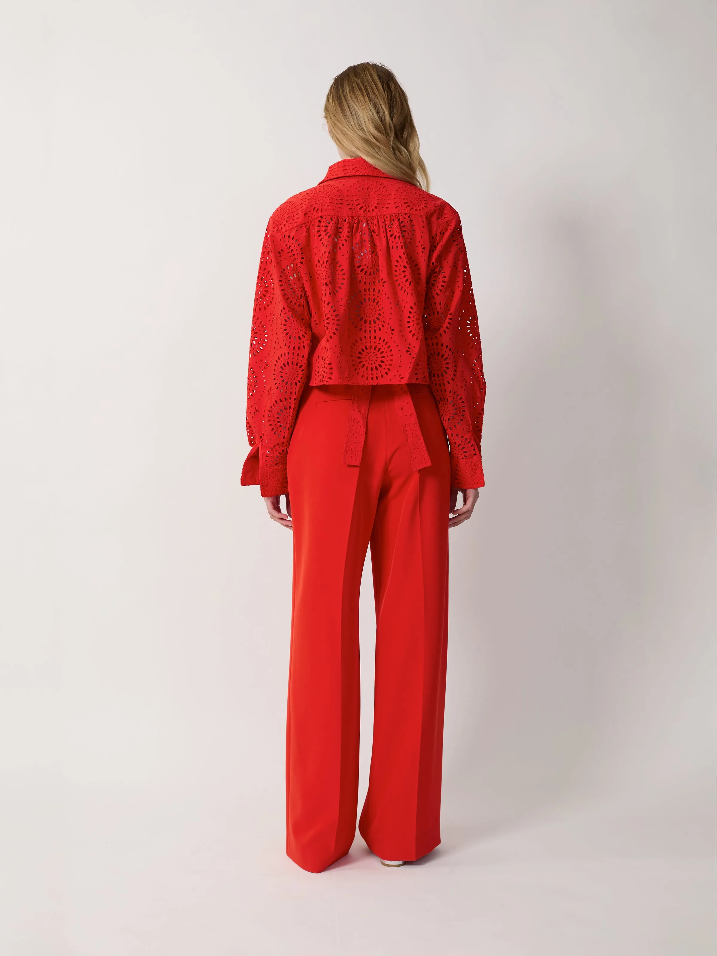 The Elin trousers in red sold by Aknvas product image thumbnail 4
