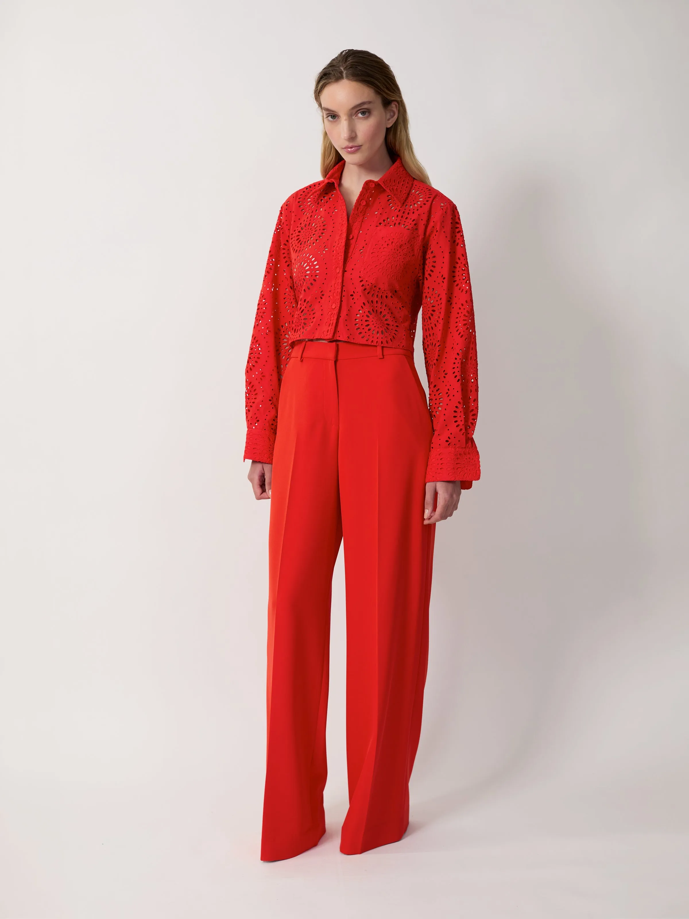 The Elin trousers in red sold by Aknvas product image thumbnail 3