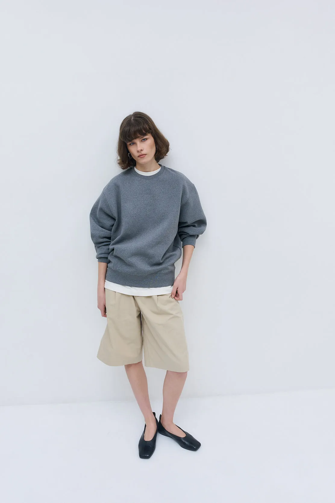 Fleece Crewneck Sweatshirt sold by Dé Rococo product image thumbnail 4