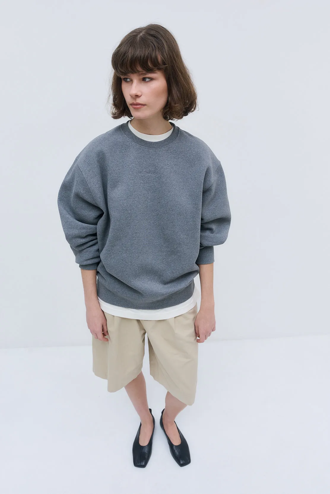 Fleece Crewneck Sweatshirt sold by Dé Rococo