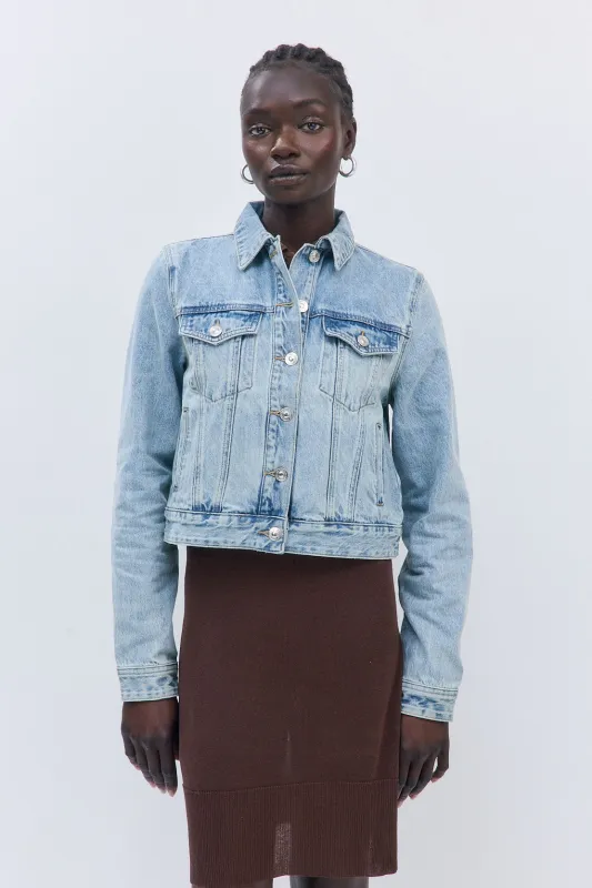 Fitted Denim Jacket made by Dé Rococo