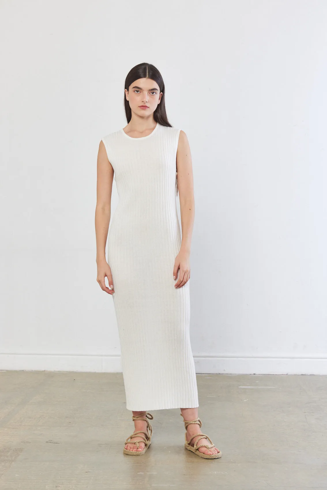 Knitted Muscle T Dress sold by Dé Rococo