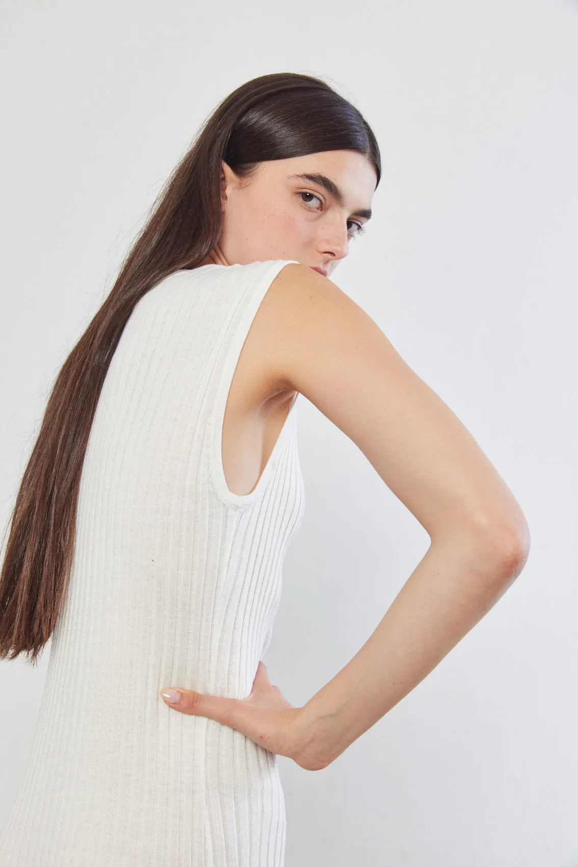 Knitted Muscle T Dress sold by Dé Rococo product image thumbnail 3