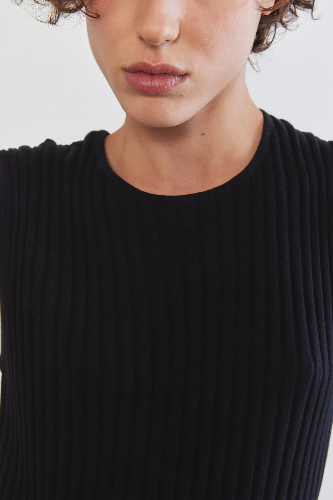 Knitted Muscle T Dress sold by Dé Rococo product image thumbnail 3
