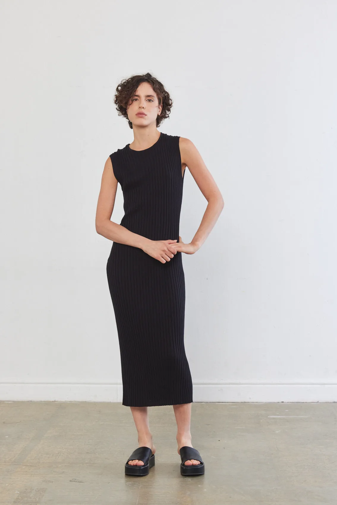 Knitted Muscle T Dress sold by Dé Rococo product image thumbnail 2