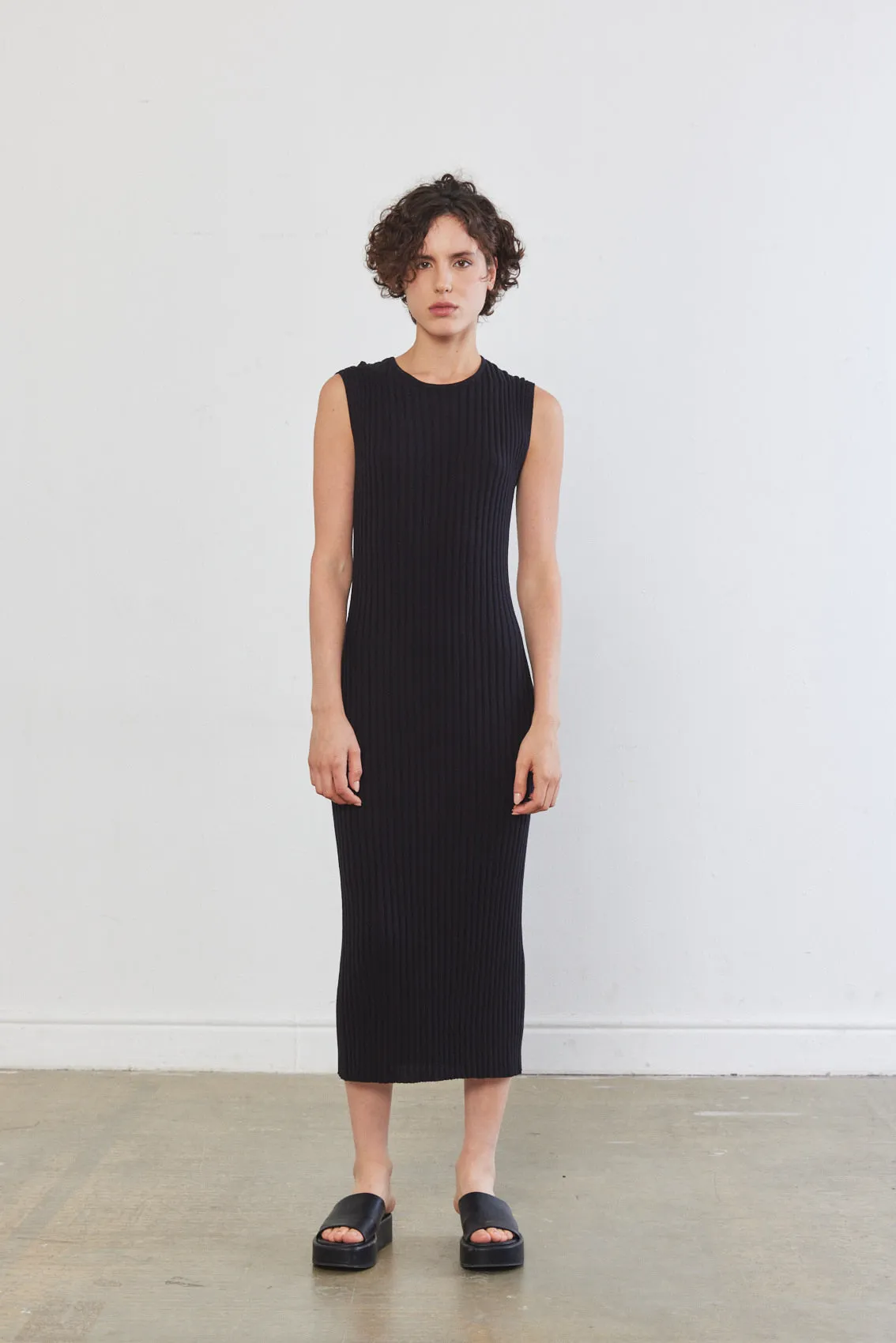 Knitted Muscle T Dress sold by Dé Rococo