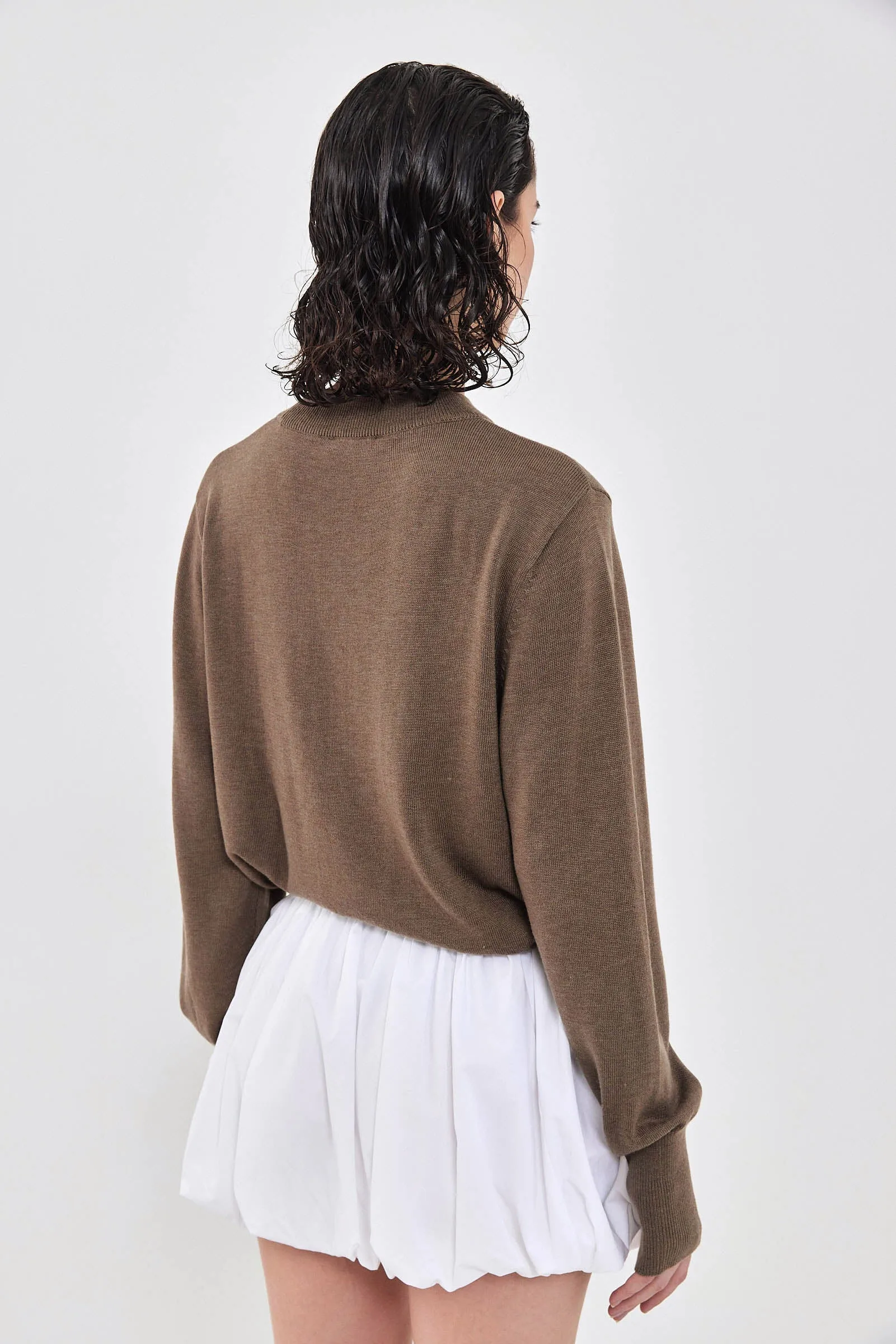 Light Knitted Mockneck sold by Dé Rococo product image thumbnail 5