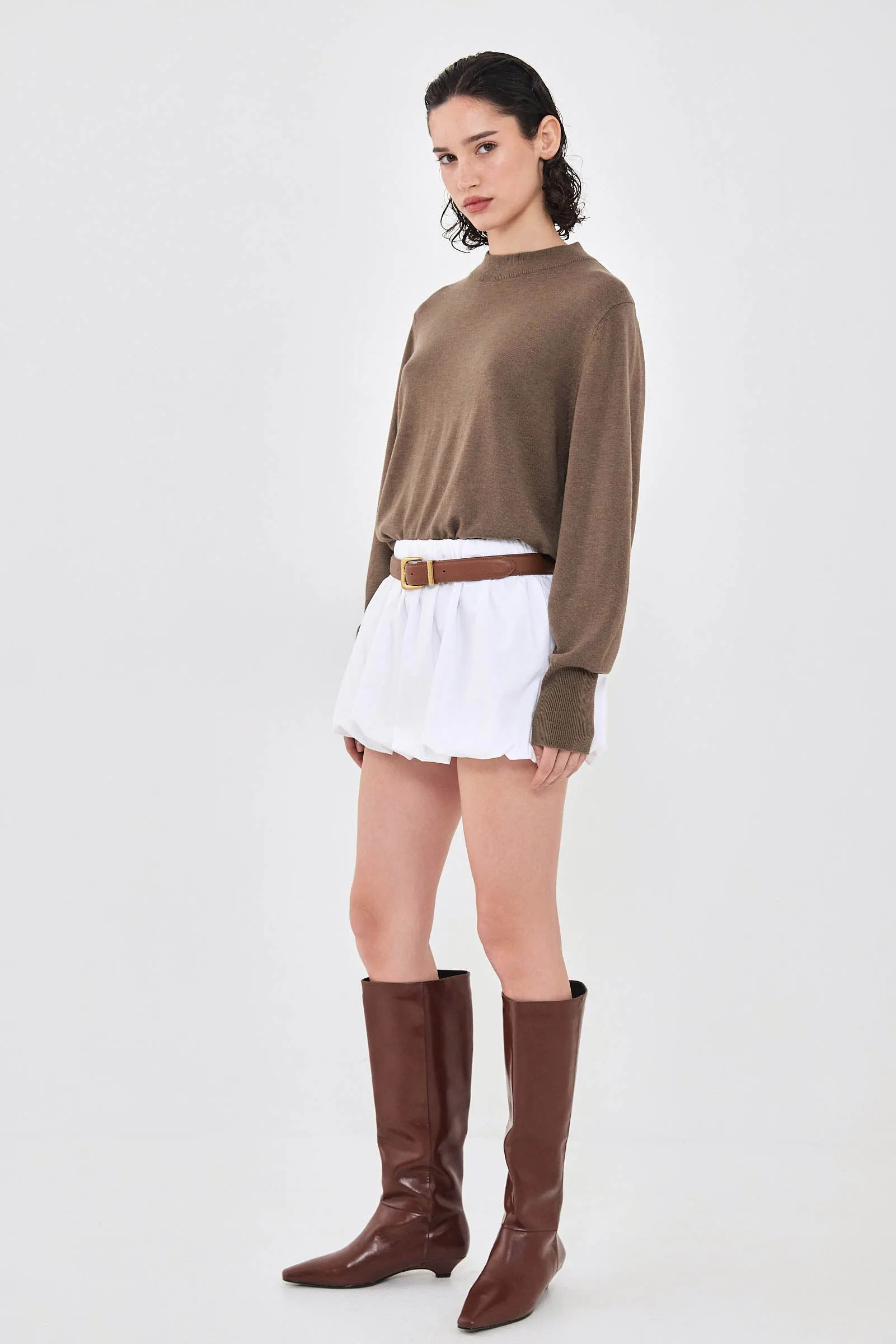 Light Knitted Mockneck sold by Dé Rococo product image thumbnail 4