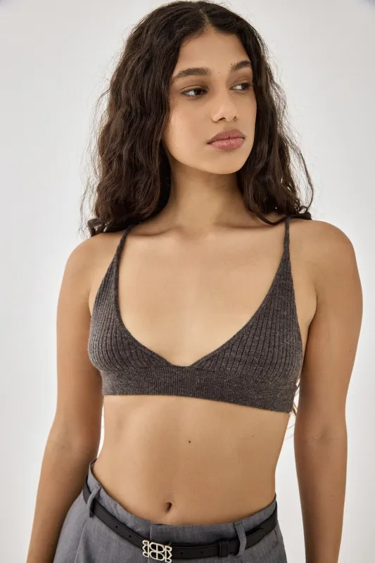 Cozy Triangle Bralette made by Dé Rococo