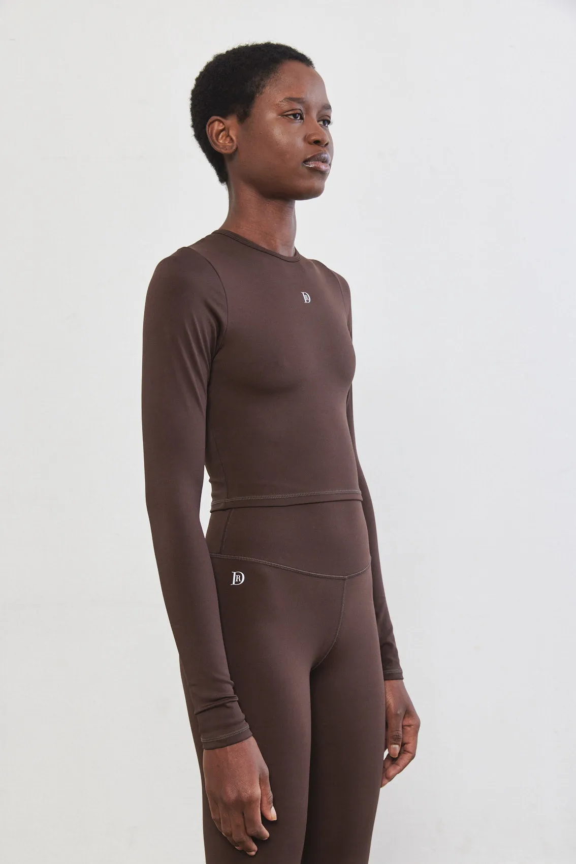 Dé Long Sleeved Cropped Top sold by Dé Rococo product image thumbnail 3