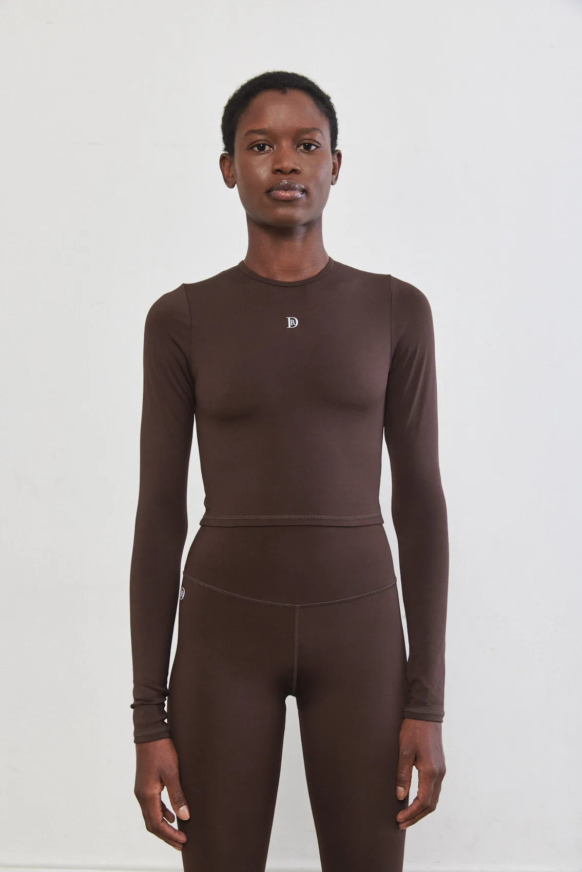 Dé Long Sleeved Cropped Top sold by Dé Rococo