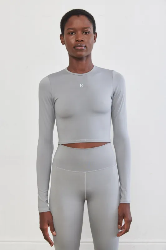 Dé Long Sleeved Cropped Top made by Dé Rococo