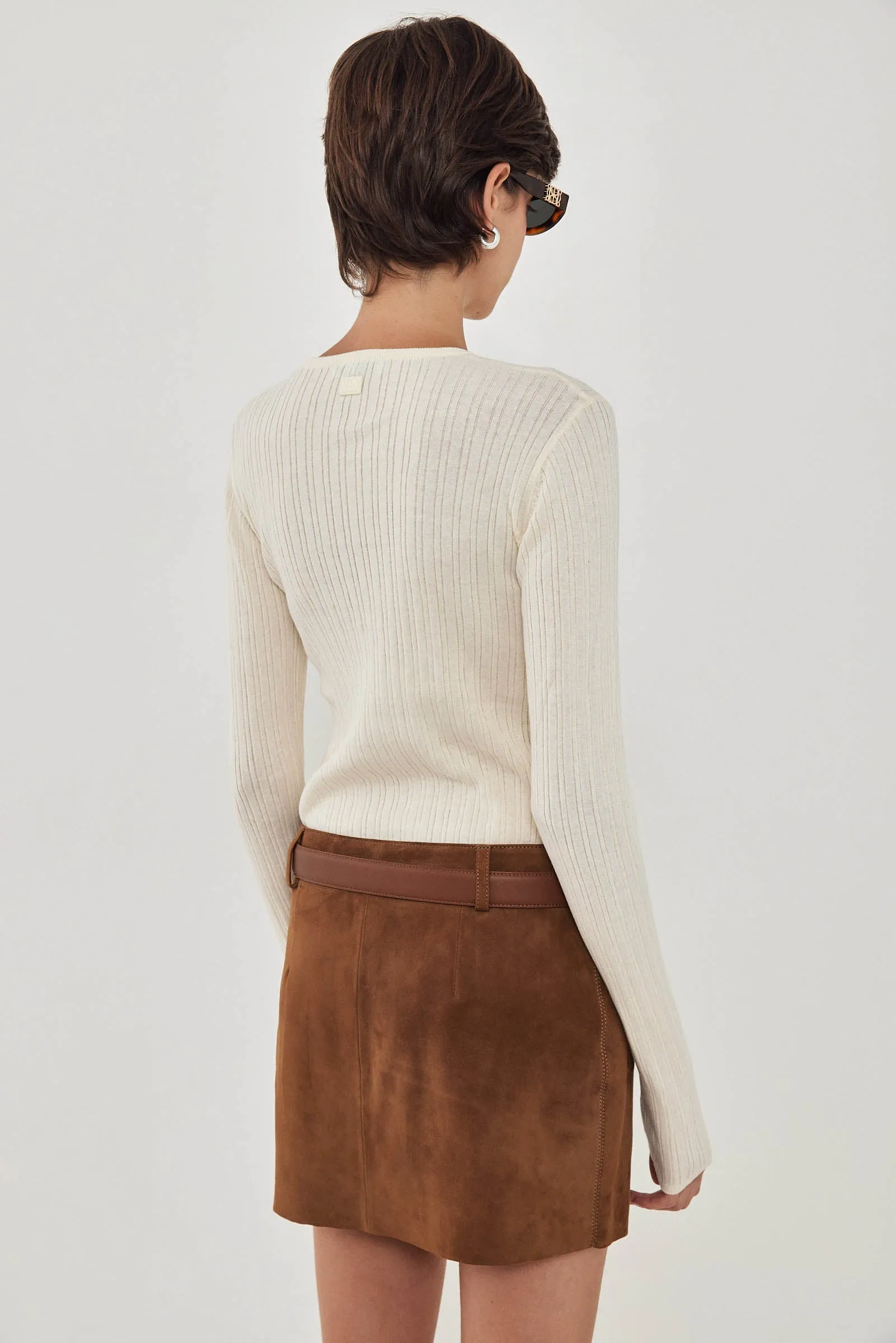 Long Sleeve Ribbed Knit sold by Dé Rococo product image thumbnail 5