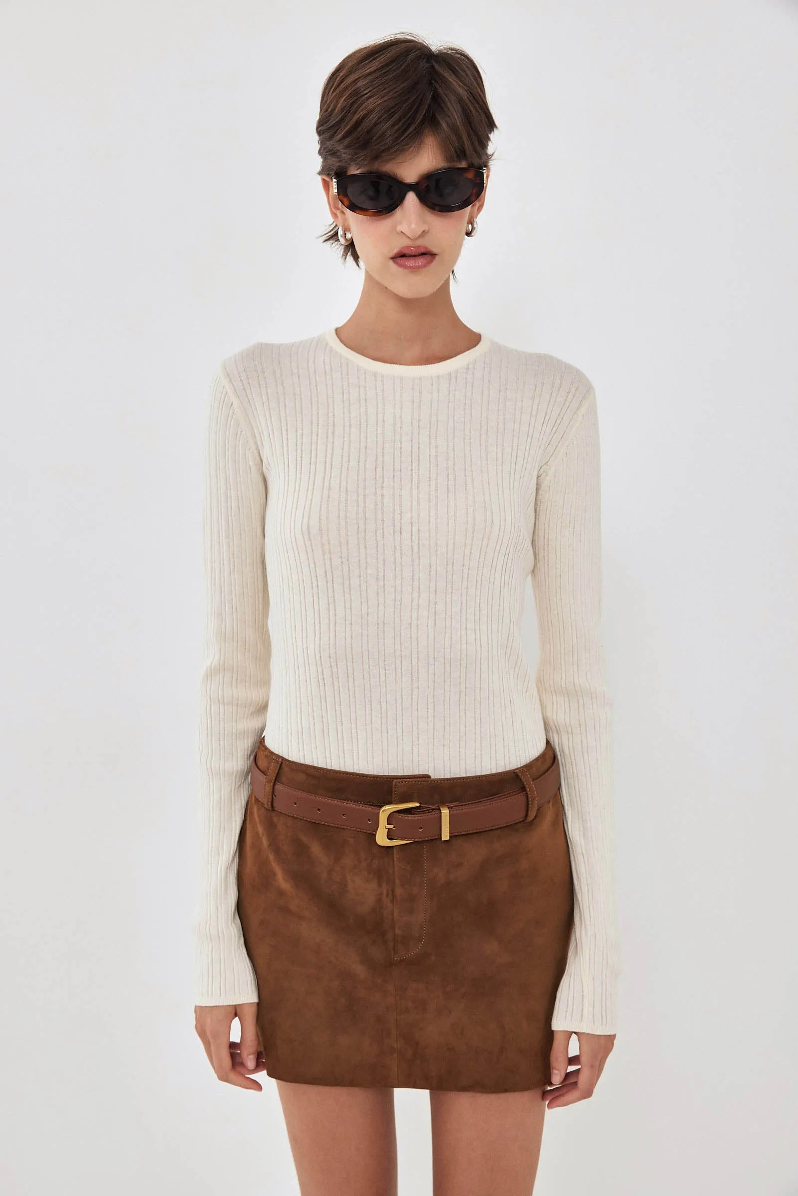 Long Sleeve Ribbed Knit sold by Dé Rococo
