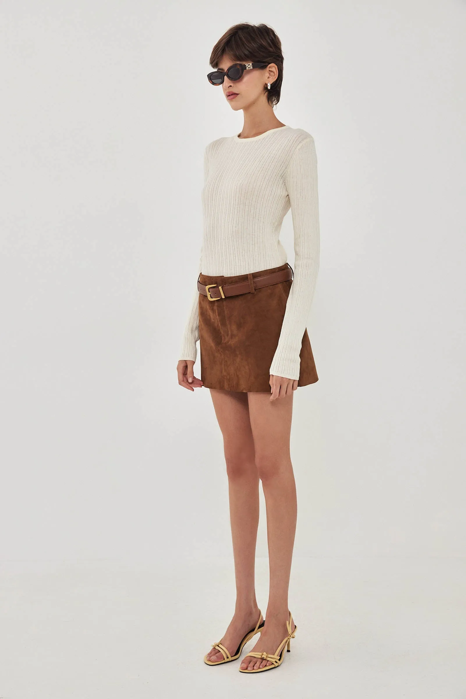Long Sleeve Ribbed Knit sold by Dé Rococo product image thumbnail 4