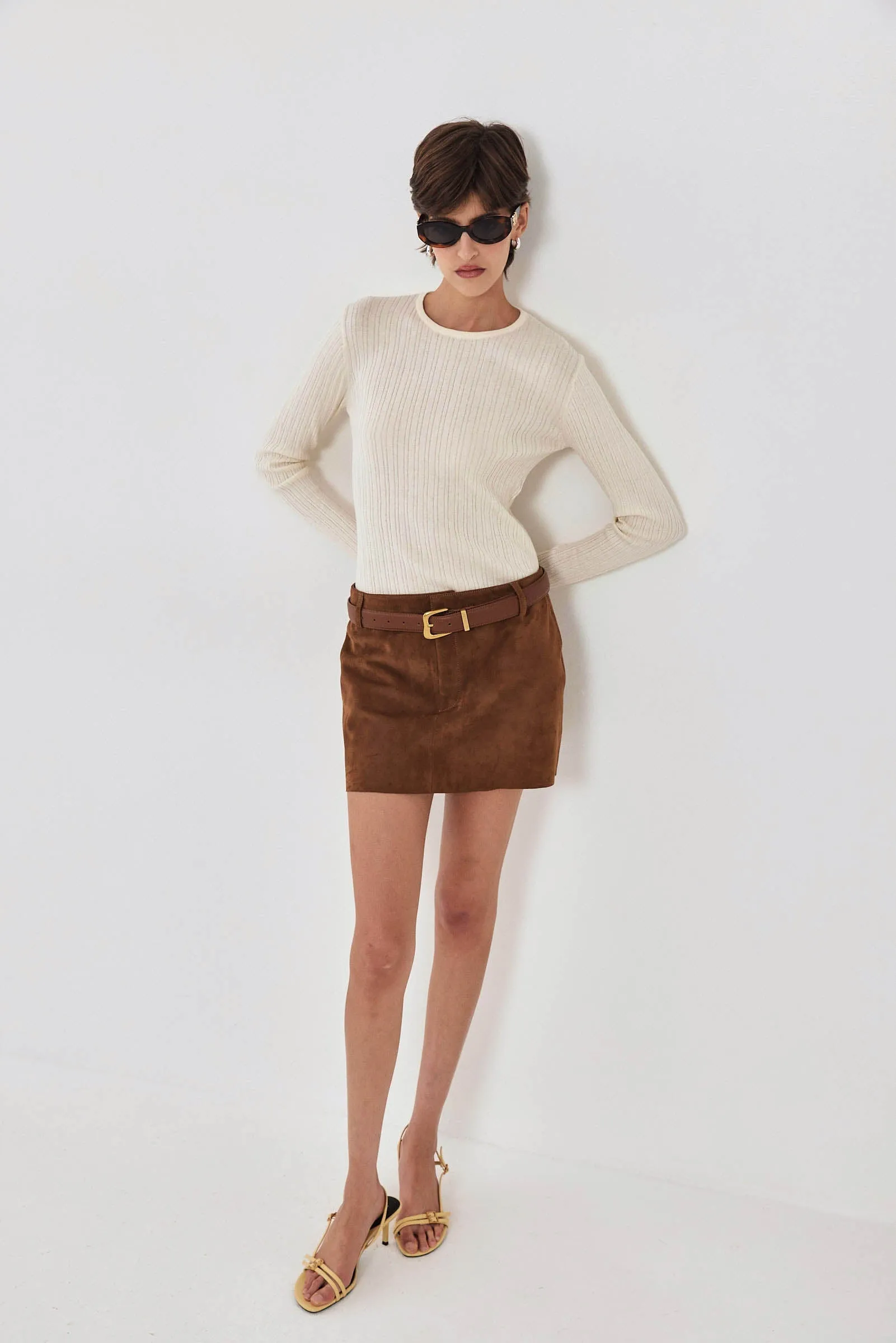 Long Sleeve Ribbed Knit sold by Dé Rococo product image thumbnail 3