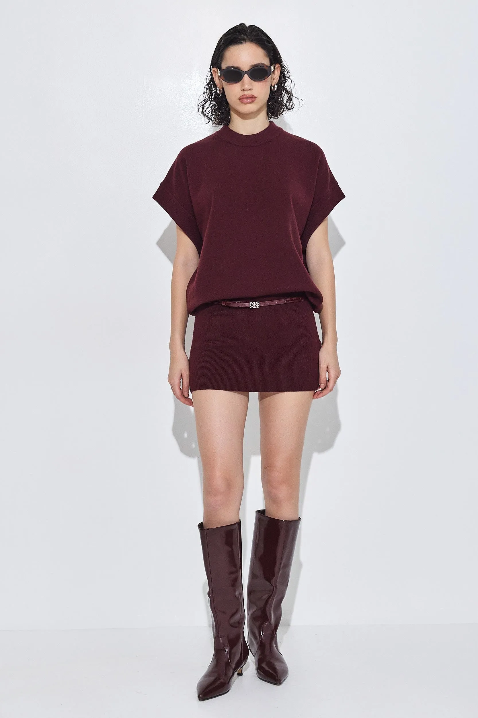 Knitted Volume Mini Dress sold by Dé Rococo product image thumbnail 2