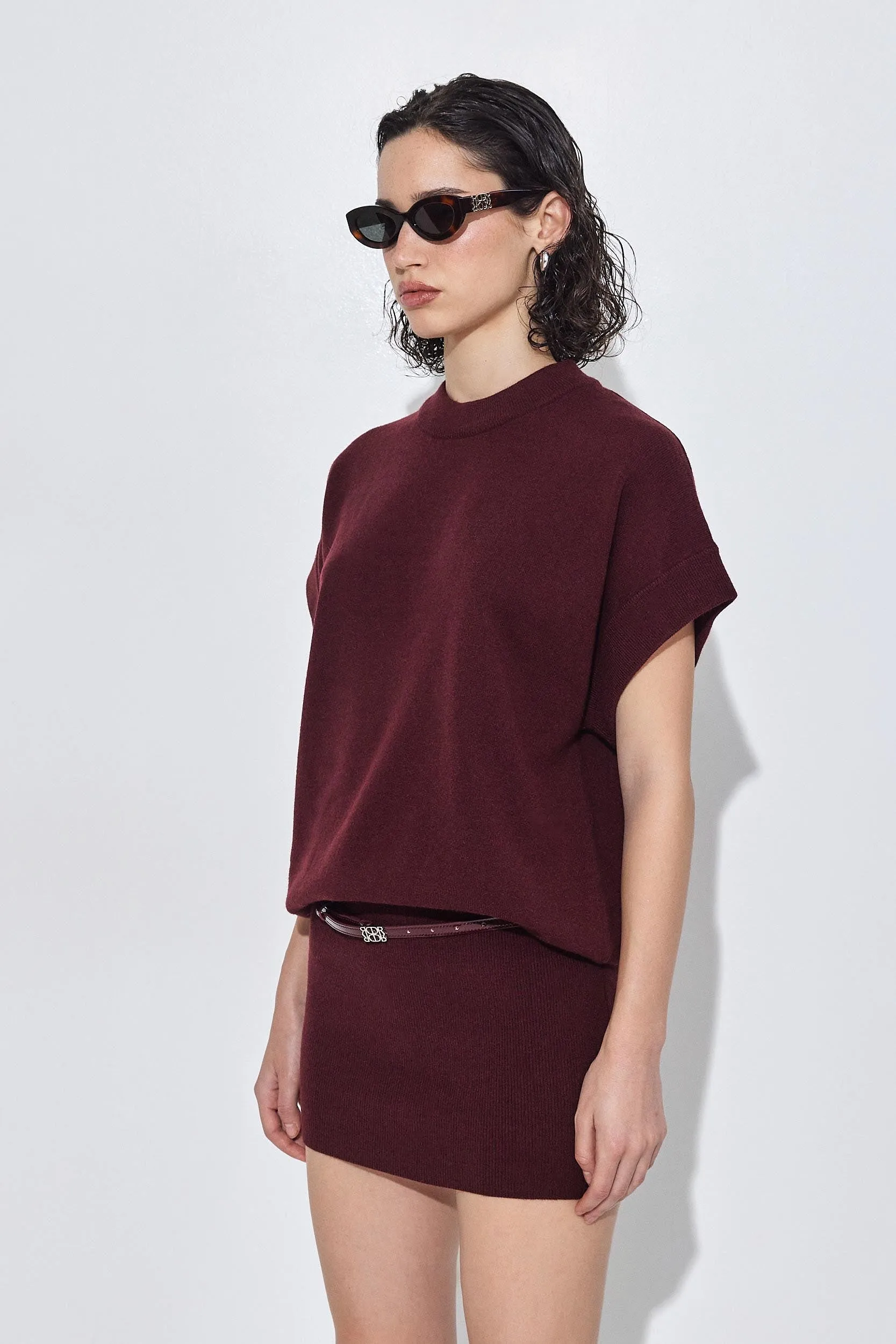 Knitted Volume Mini Dress sold by Dé Rococo product image thumbnail 3