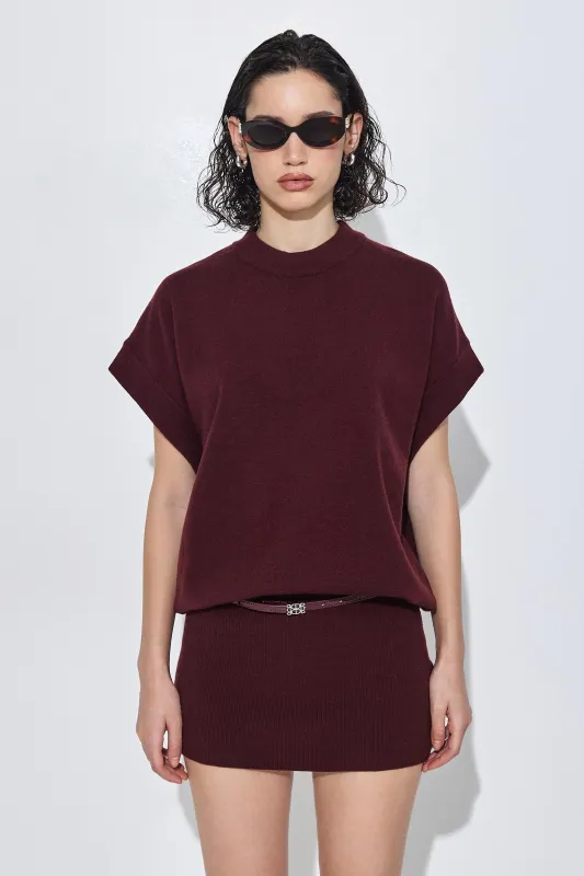 Knitted Volume Mini Dress sold by Dé Rococo