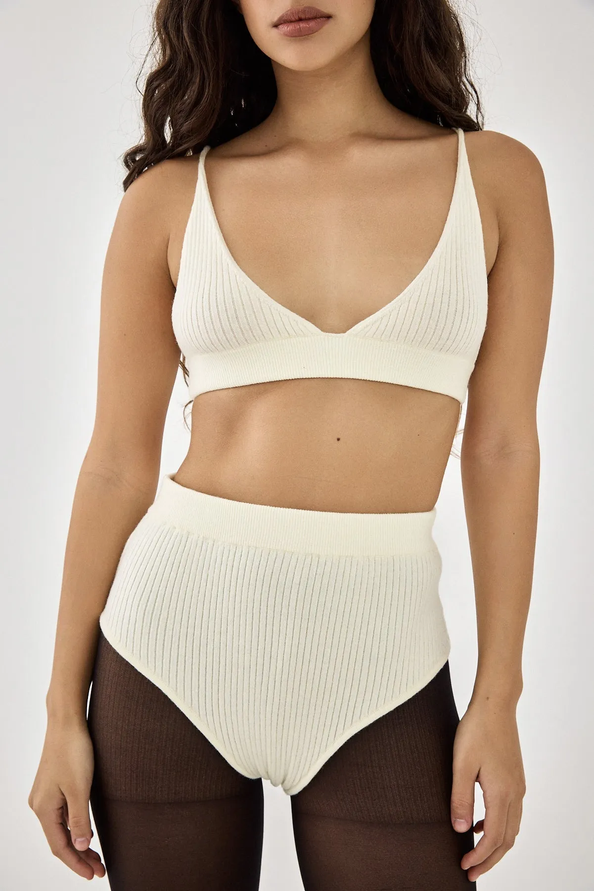 Cozy Triangle Bralette sold by Dé Rococo product image thumbnail 5