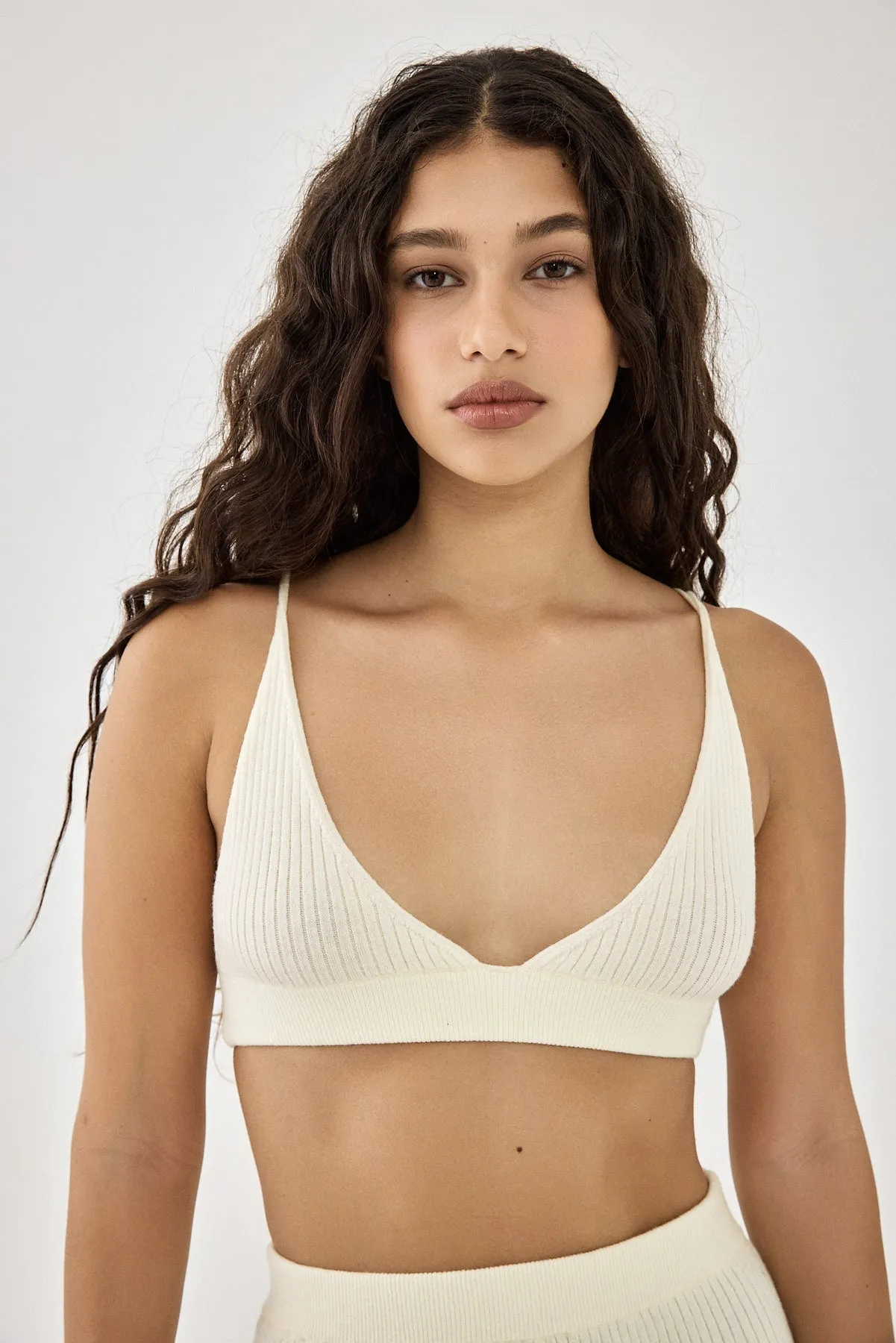 Cozy Triangle Bralette sold by Dé Rococo