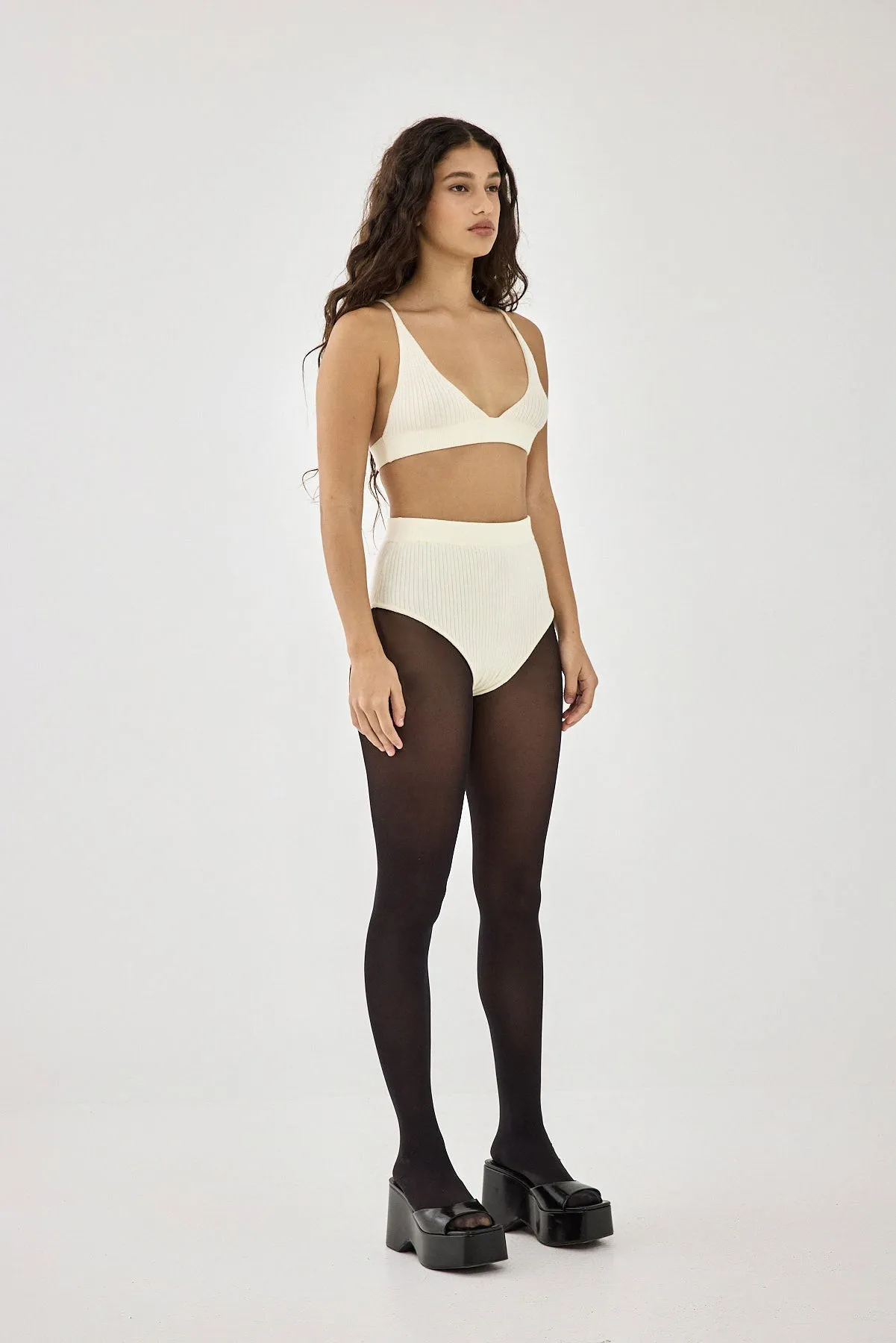 Cozy Triangle Bralette sold by Dé Rococo product image thumbnail 4