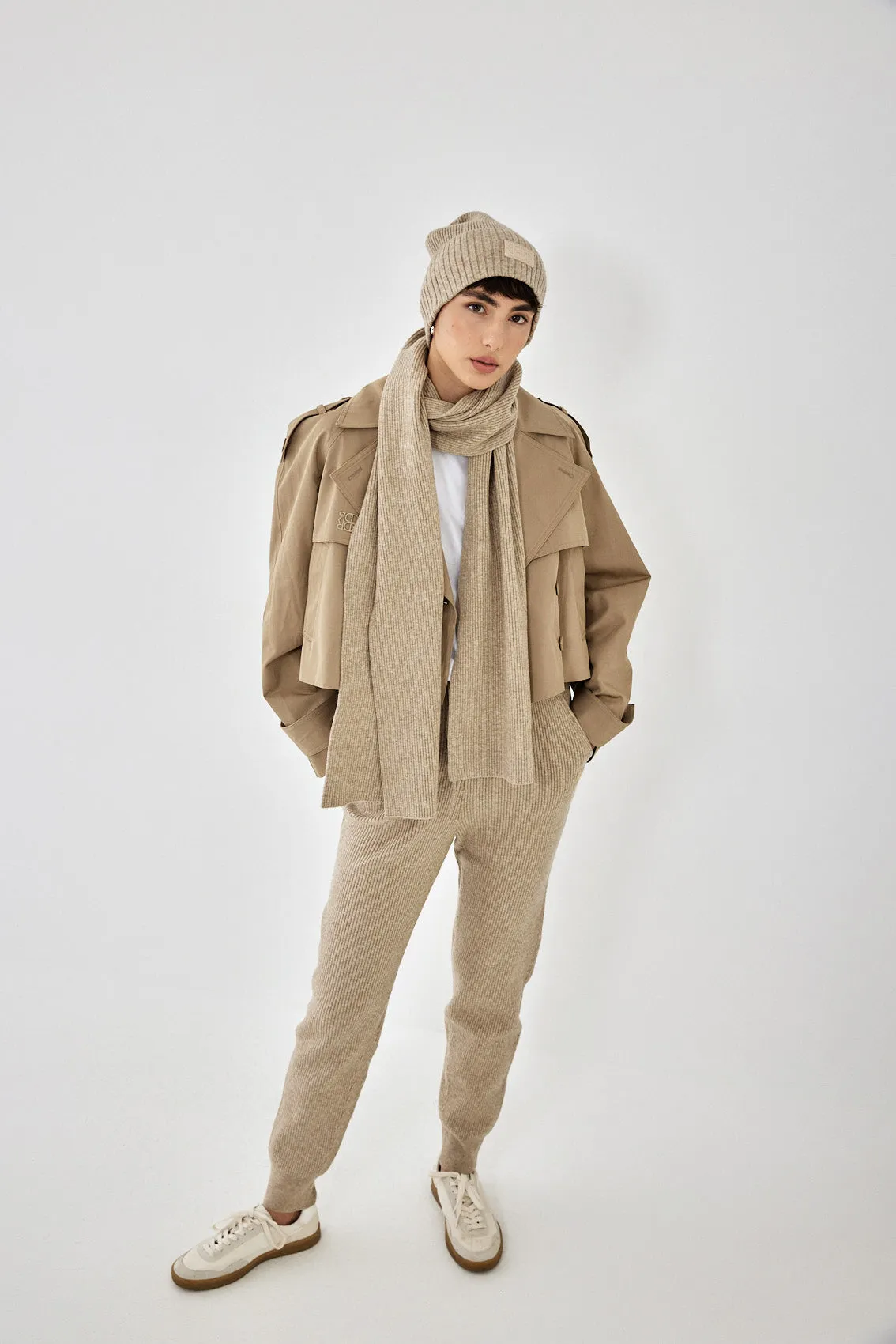 Knitted Ribbed Jogger sold by Dé Rococo product image thumbnail 3
