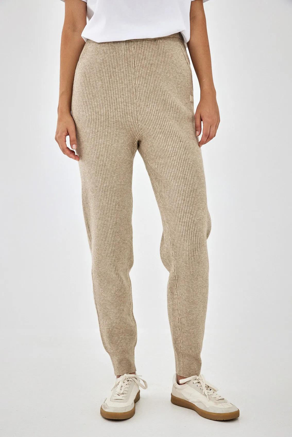 Knitted Ribbed Jogger sold by Dé Rococo product image thumbnail 2