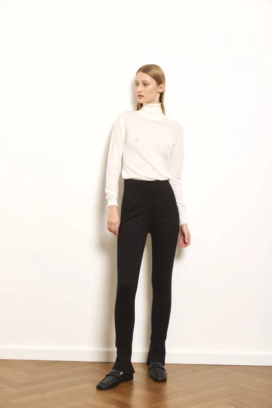 Back Slit Leggings made by Dé Rococo