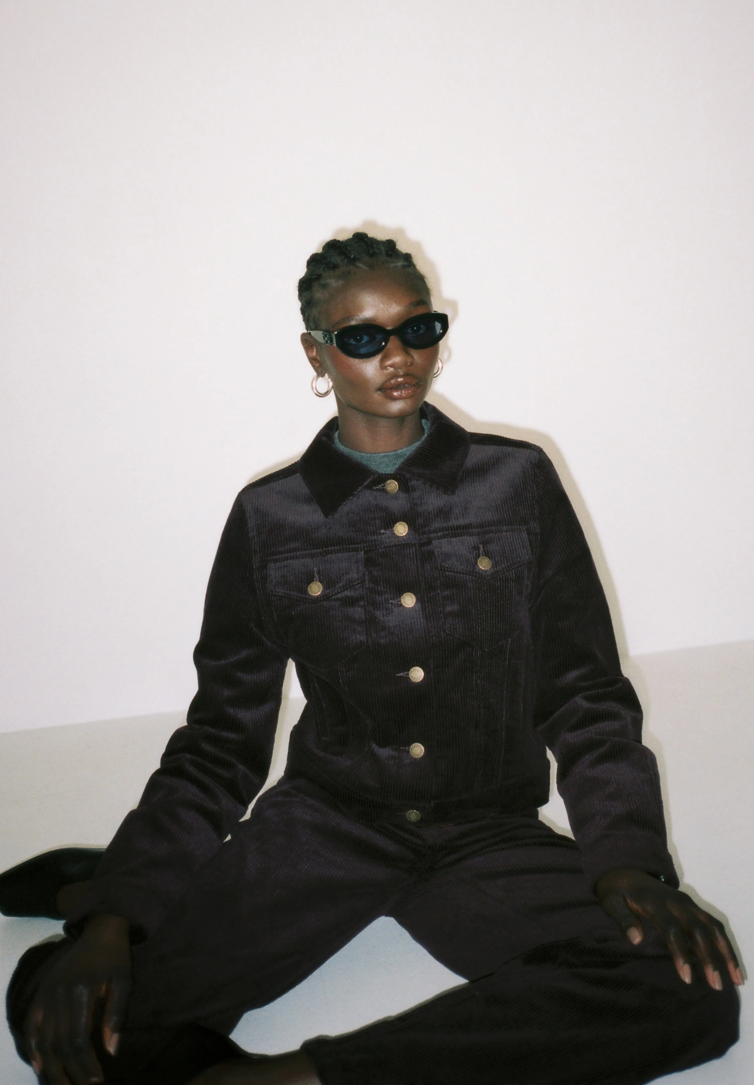 Fitted Corduroy Jacket sold by Dé Rococo