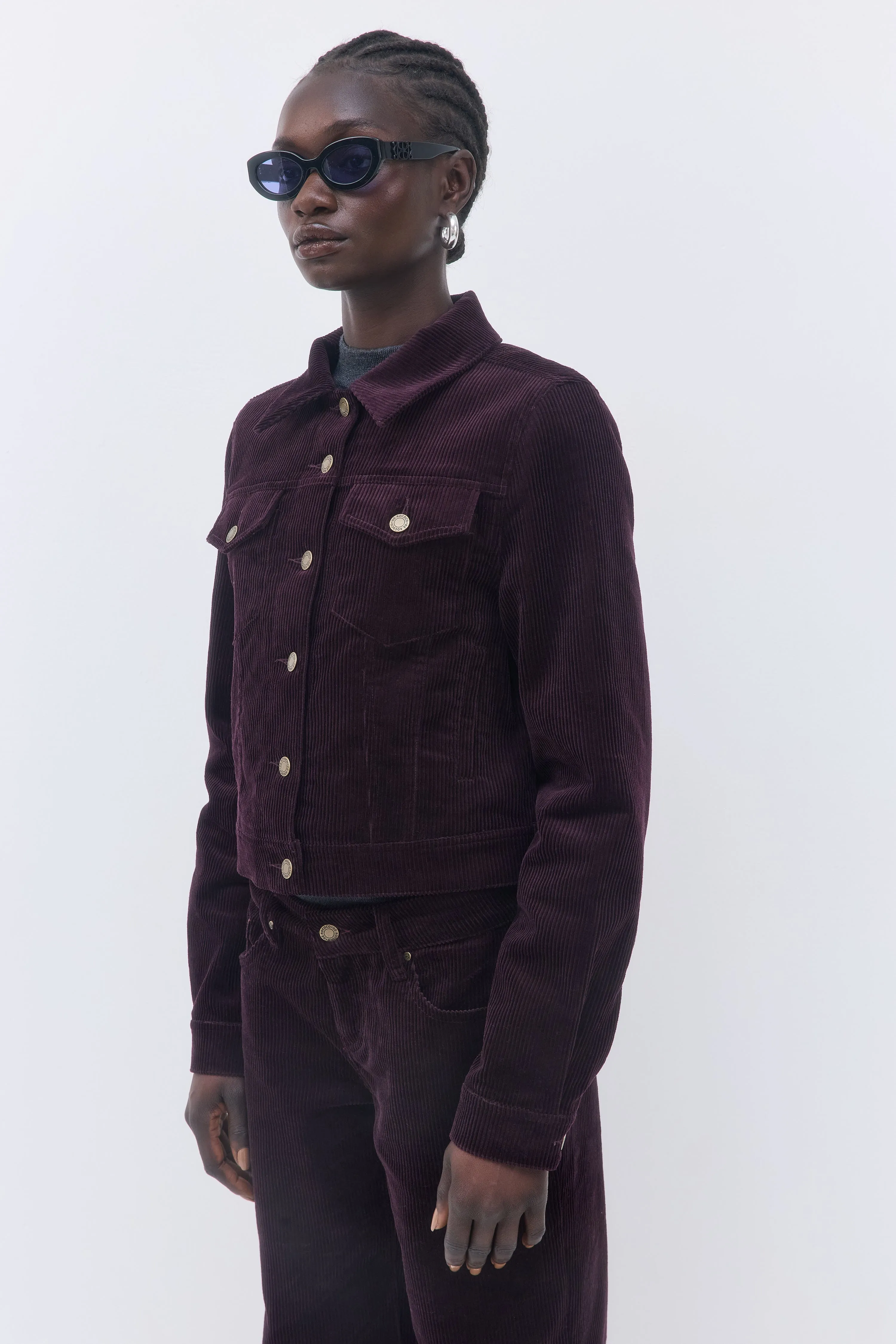 Fitted Corduroy Jacket sold by Dé Rococo product image thumbnail 4