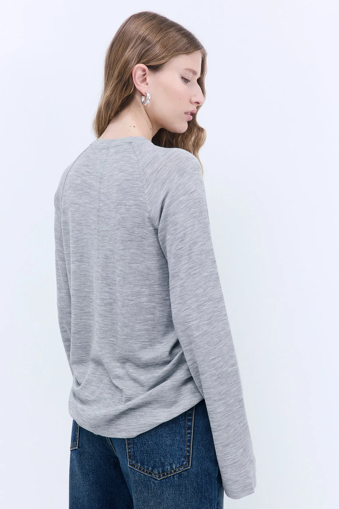 Oversized Wool Long Sleeve sold by Dé Rococo product image thumbnail 5
