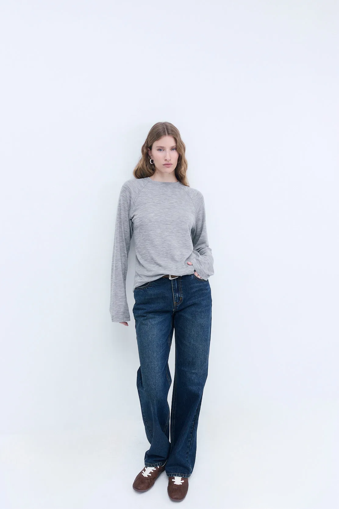 Oversized Wool Long Sleeve sold by Dé Rococo product image thumbnail 3