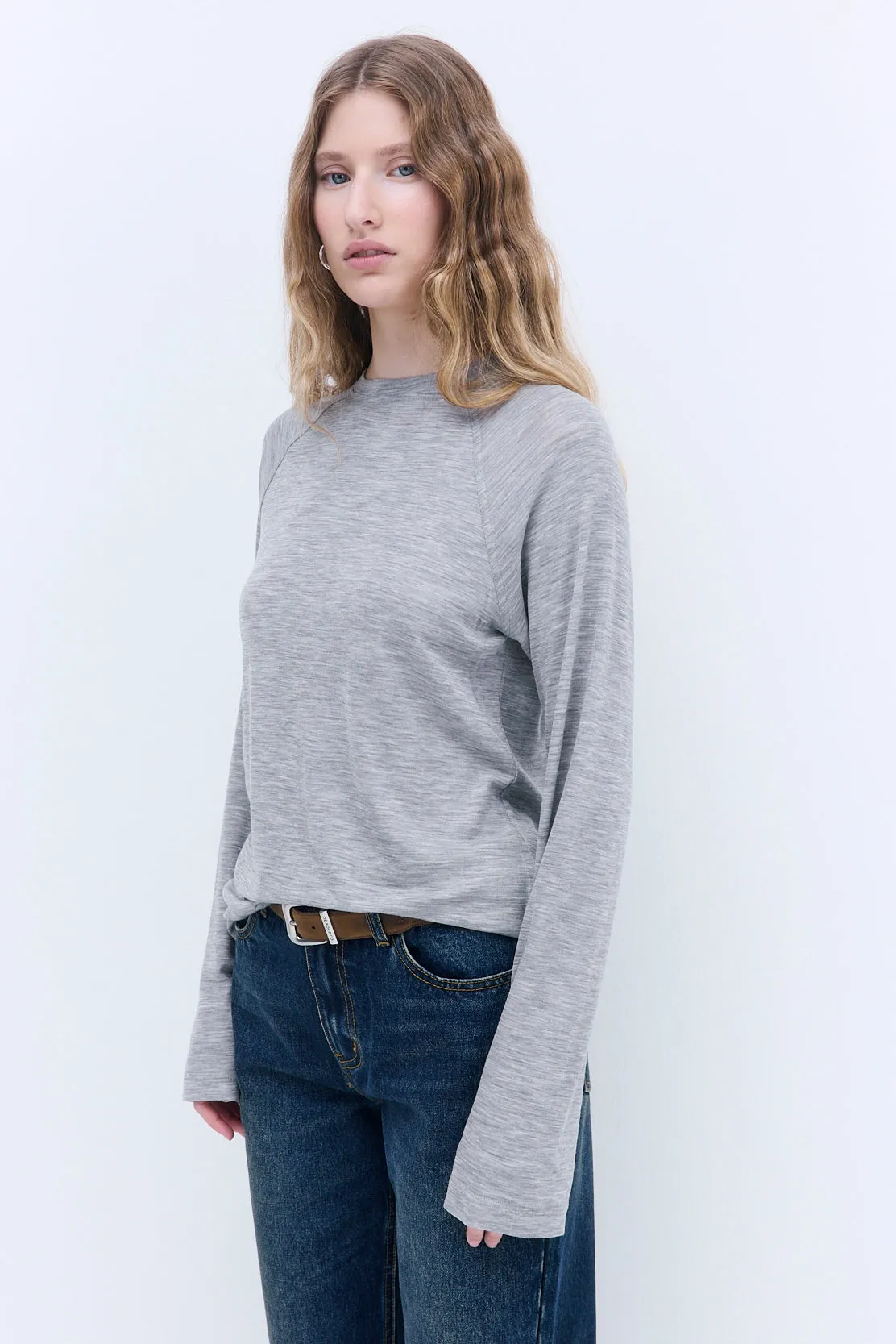 Oversized Wool Long Sleeve sold by Dé Rococo product image thumbnail 4