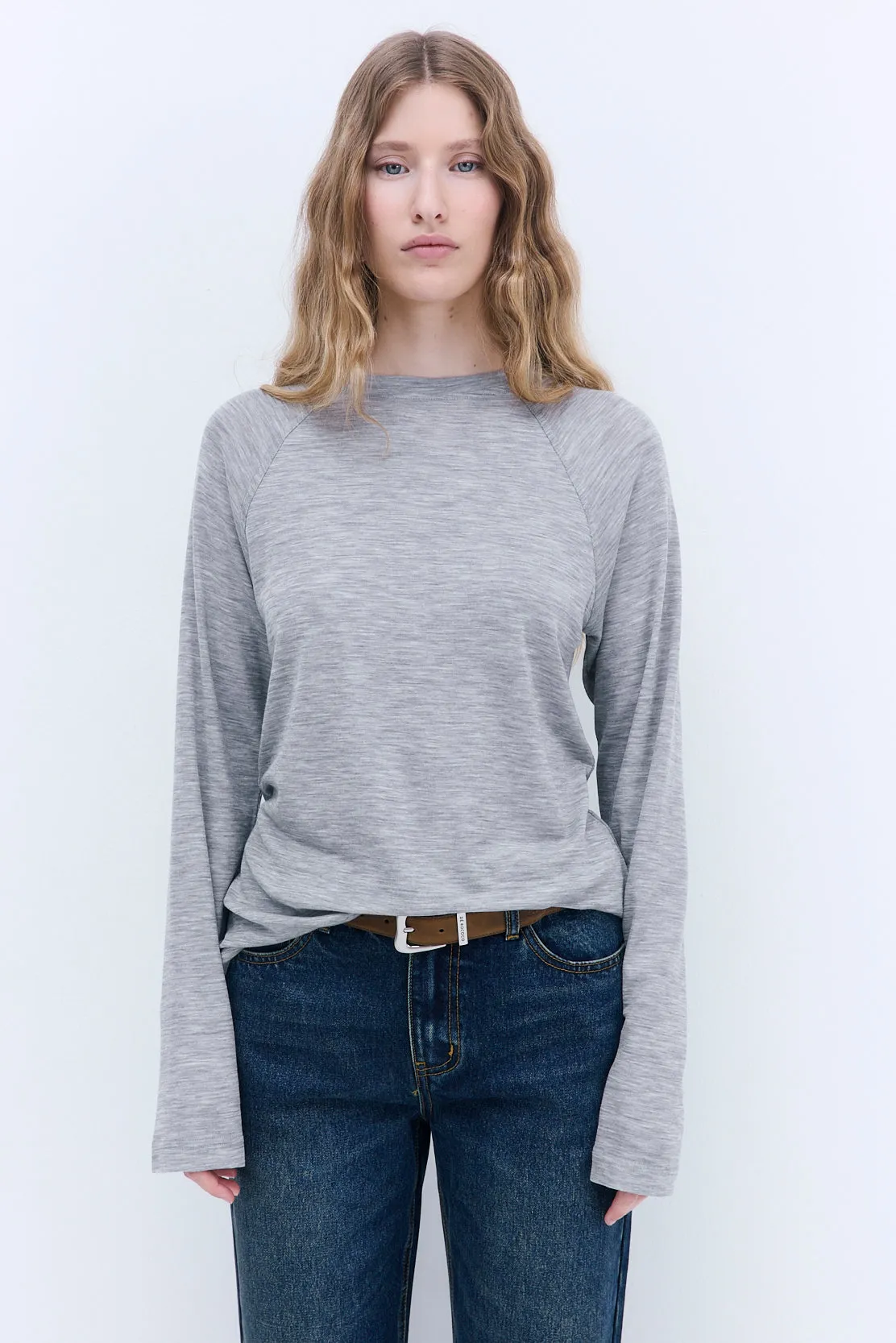 Oversized Wool Long Sleeve sold by Dé Rococo