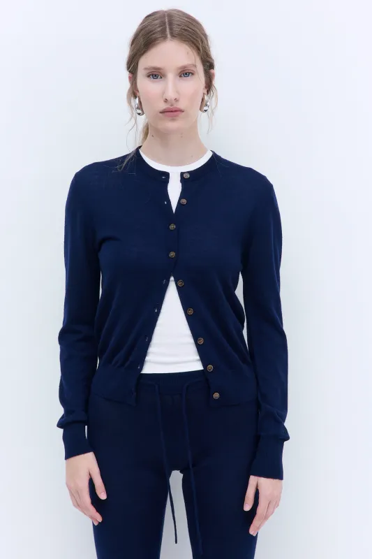 Merino Wool Cardigan made by Dé Rococo