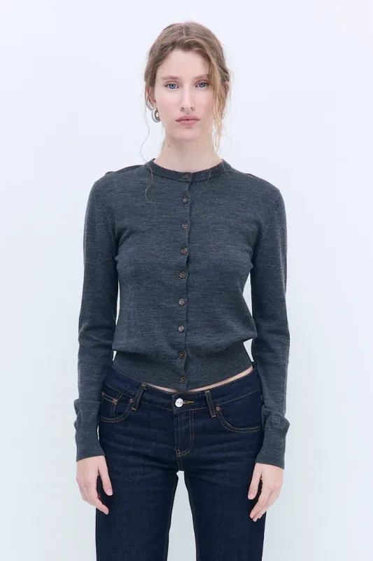 Merino Wool Cardigan made by Dé Rococo