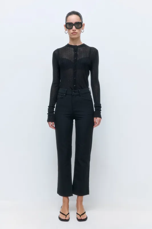 Stretchy Cropped Pants made by Dé Rococo