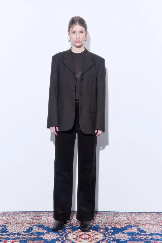 Corduroy Wide Leg Pants made by Dé Rococo